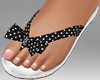 Summer Flip Flops Black