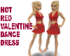 Red Valentine Dance Dres