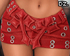 # Cross Skirt - Red