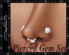 Pierced Gem Set