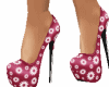 Pink Daisy High Heels