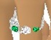 emerald diamond dainty
