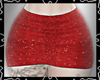 ✭ red glitter skirt