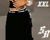 blk gangster baggy pantz