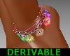 !QT! Drv Charms Anklet