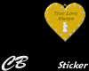 CB Love Locket Sticker