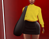 Yellow Sweater & Skirt