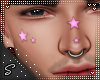 !!S Face Stars Pink