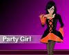 (M) Party Girl Orange