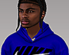 Nikes Blue Hoodie -
