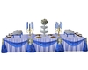Blue Wedding Buffet