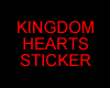Kingdom Hearts Sticker