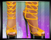 Xzip Orange Heels