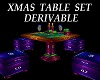 Derivable Xmas Table Set