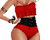 Corset Outfit Red RLL