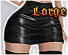 -A- Short Leather Skirt