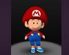 Baby Mario Cute Actions Animated