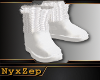 Winter White Snow Boots