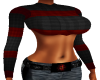 Red/Black Plaid Half Top