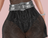 E* Black Lace Short