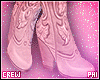 Carousel Boots Pink/Blu