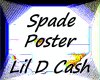 {D} Spade Poster