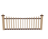 2/tone picket fence