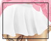 Pleated skirt-white
