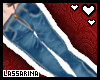 !L Anime Med Blue Jeans