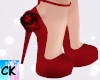 CK*Red Rose Heels