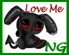 Love Me Bunny Sticker