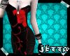 Red Black Pregnant Dress