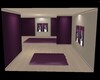 purple cream room