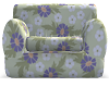 !HM! Cute Flowered Chair