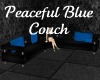 Peaceful Blue Couch