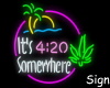 420-neon sign