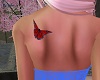 Red Butteryfly Tattoo