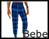 Blue Plaid Pyjama Pant