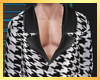 ! Crop Blazer Dalmata