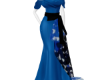 {EB}Blue Evening Gown