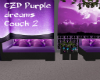 CZD Purple Dreams Couch
