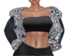 jacket leopard fur coat