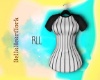 Stripe Jersey Dress -RLL