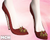 𝖒. Red Jewel Heels
