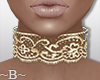 Gold Lace Choker 4