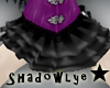 Black Flowy Skirt