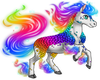 Rainbow Horse- 1