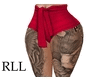 Red Tattoo Shorts RLL
