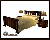 D's Tellow Brown Bed