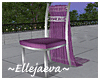 Wedding Chair Purple